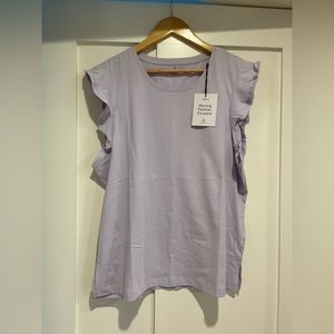 Toni Ruffle Tank from ABLE - size XXL